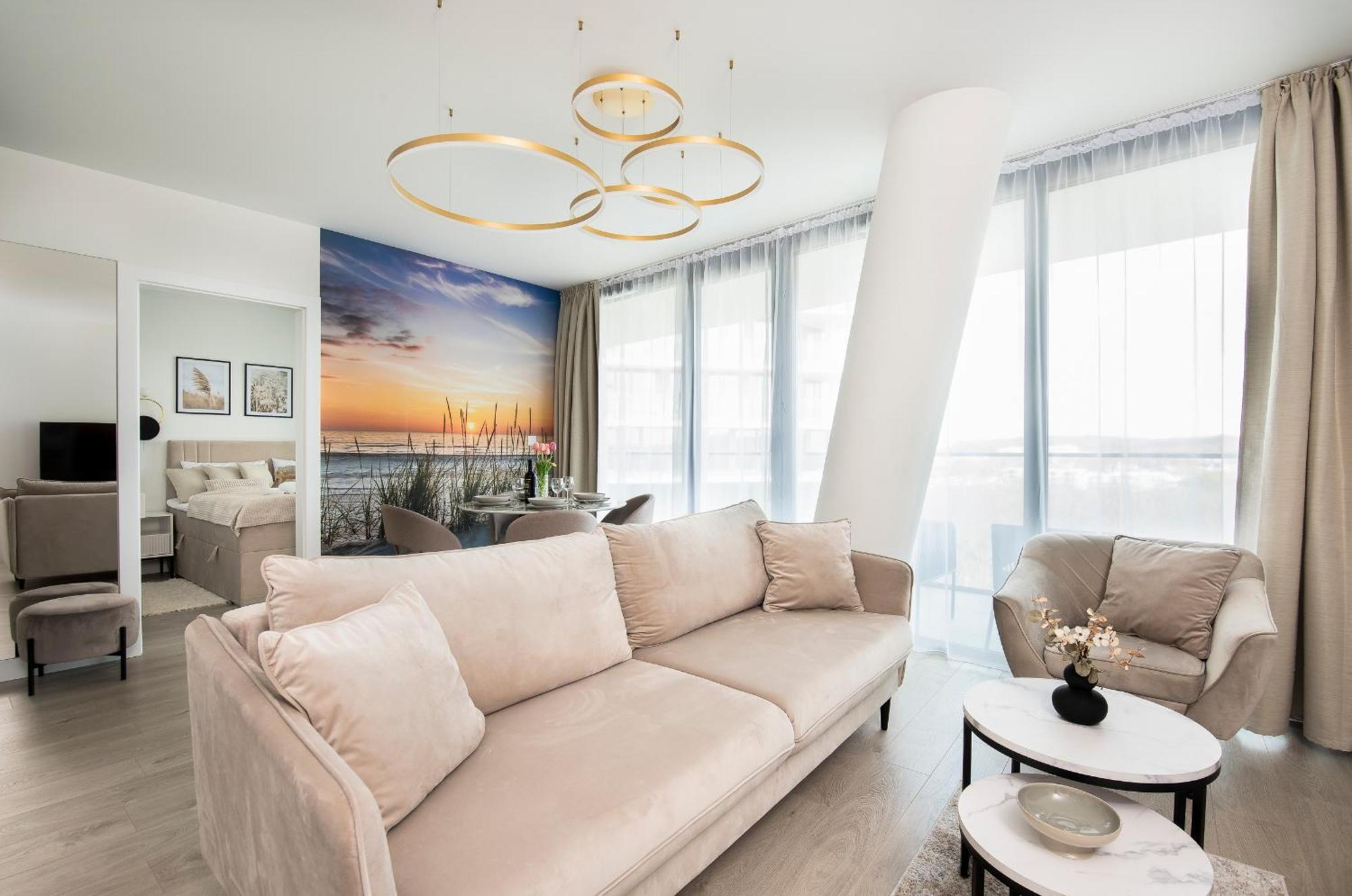 Wave Panorama 8Th Floor Sea View Daire Miedzyzdroje Dış mekan fotoğraf
