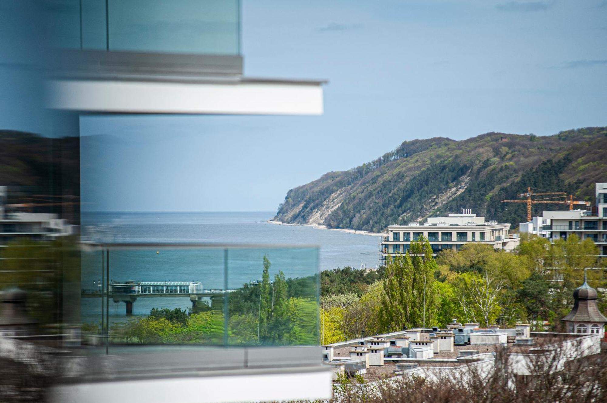Wave Panorama 8Th Floor Sea View Daire Miedzyzdroje Dış mekan fotoğraf