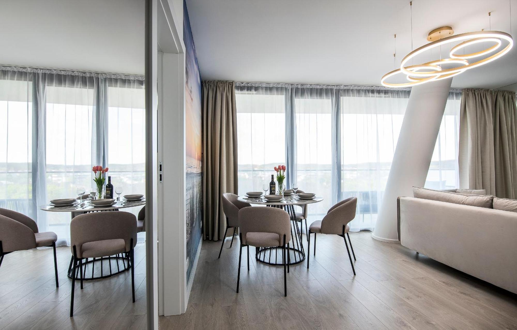 Wave Panorama 8Th Floor Sea View Daire Miedzyzdroje Dış mekan fotoğraf